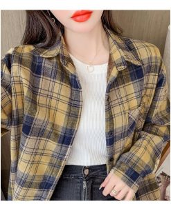 シャツ・ブラウス | レディースシャツ 秋冬 長袖 ブラウス 裏起毛 厚手 チェックシャツ チュニック丈 ミドル丈 防寒 暖かい 羽織り アウター シャツジャケット 厚手シャツ トップス