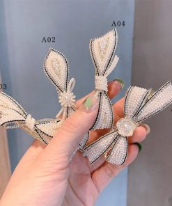 その他アクセサリー | リボンバレッタ 髪飾り ヘアアクセサリー