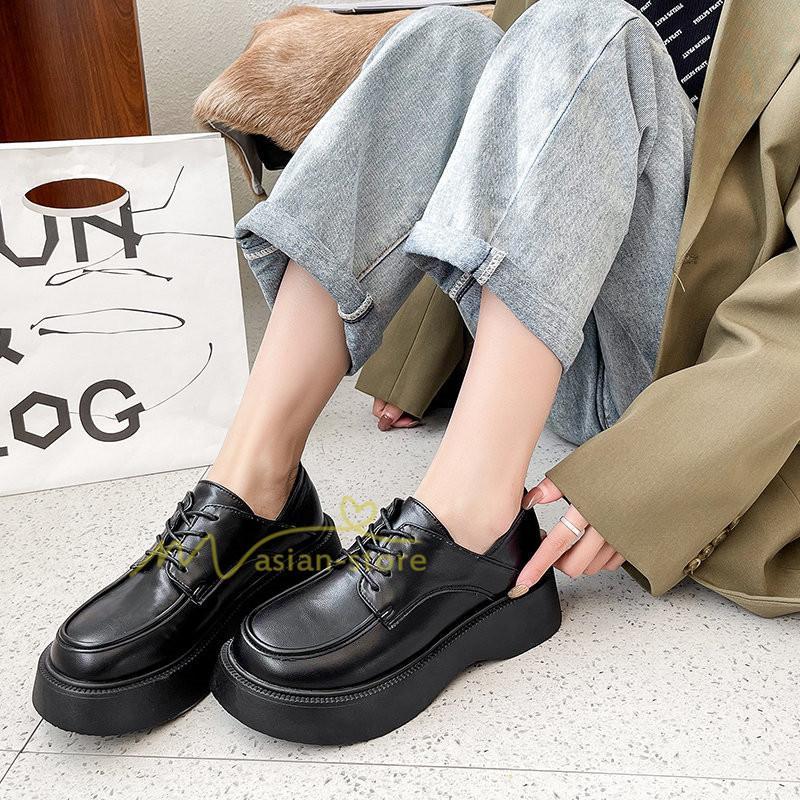 ローファー | レディース 痛くない ローヒール 楽 大人 黒 ブラック 柔らかい 歩きやすい レースアップ カジュアル 通勤通学 20代30代40代 レザー調 履きやすい