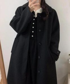 トレンチコート | ステンカラーコートレディース中綿コート冬