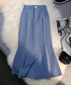 スカート | フレア ロング マーメイドマキシ丈 ロングスリット ハイウエスト Aラインレディース ボトムス 新作 きれいめ 上品