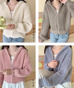 ニット・セーター | ニットパーカー 秋冬 カーディガン 韓国