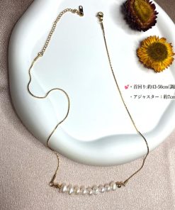 ネックレス | フェイクパールネックレスレディース可愛い