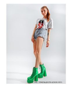 ショートブーツ | 大きいサイズ26.5cm レディース 厚底ブーツ 上品 ブーツ 秋冬 春 チャンキーヒール ハイヒール 太ヒール レースアップ コス スクエアトゥ