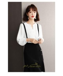 シャツ・ブラウス | ブラウス レディース シャツ 長袖 オフィス フォーマル スーツ インナー 白 シフォン ビジネス 着痩せ お仕事 通勤 高級感 上品 おしゃれ OL