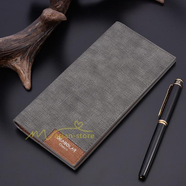 さいふ バッグ | 長財布 メンズ 二つ折り 薄い 薄型 スリム 札入れ 小銭入れなし 財布 カード ケース 30代 40代 50代 ビジネス 激売れ トレンド 上品 便利 お出かけ ファッション