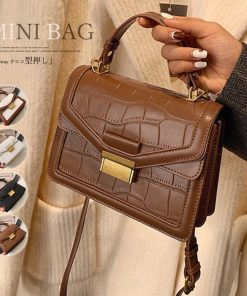 ショルダーバッグ | クロコ型押し 韓国風