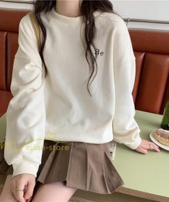 パーカー | トレーナー 長袖 刺繍 レディース スウェット 長袖トレーナー シンプル 20代 30代 フリーサイズ 7色 カジュアル ゆったり コーデ 秋冬 大人 50代 40代