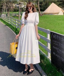 マキシ | ワンピース プリーツワンピース レディース マキシワンピース 無地 森ガール ナチュラル服 エレガント 30代 40代 韓国ファッション 50代 上品 カジュアル 着痩せ