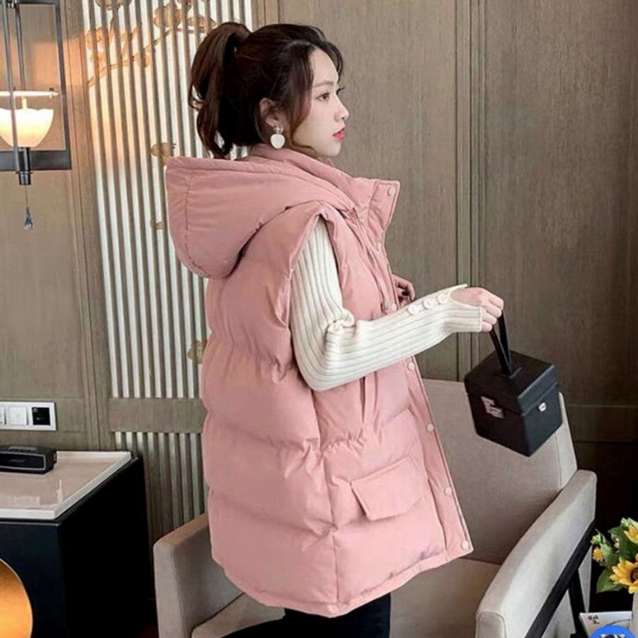 ベスト | ダウン風レディース 中綿ベスト