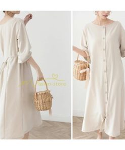 マキシ | 長袖ワンピース ワンピース レディース 秋物 羽織り カーディガン ロングワンピ ミモレ丈 4way 大人 上品感 無地 30代40代 リボン パフスリーブ 二次会