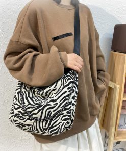 ショルダーバッグ | ゼブラ柄 レディース