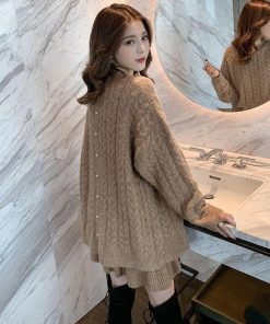 ニット・セーター | 韓国 ニット セットアップ ミニスカート