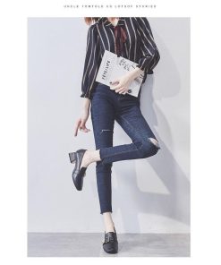 パンプス | スクエアトゥ チャンキーヒール ミドルヒール スリッポン レディース スリップオン シューズ 太ヒール ローファー 黒 22.5cm-25cm ブラック 30代