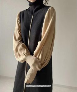 マキシ | センターライン ニットワンピース ロング ワンピース 長袖 レディース 着痩せ 上品 フェミニン キレイめ 通勤 おしゃれ 50代　 オシャレ 30代 通勤 20代 40代