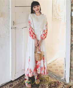 マキシ | ワンピース 長袖 夏 秋 レディース シフォン きれいめ ロング リゾート 体型カバー イベント デート 女子会 エスニック風 旅行 楽ちん 外出 ジャーニー