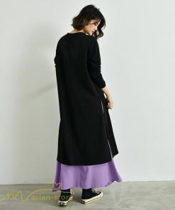 セットアップ | ワンピース 秋スカート レディース 秋物 ロングワンピース ロングスカート フリーサイズ 2点セット 着回し ウエストゴム 可愛い ゆったり 無地