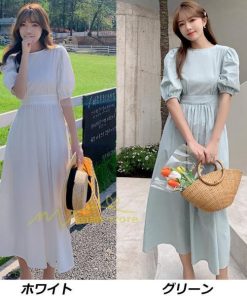 マキシ | ワンピース プリーツワンピース レディース マキシワンピース 無地 森ガール ナチュラル服 エレガント 30代 40代 韓国ファッション 50代 上品 カジュアル 着痩せ