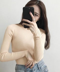 ニット・セーター | リブニットトップス レディース 大人秋服