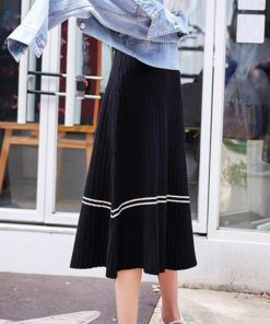 フレアスカート | ニット 着やせ 秋冬