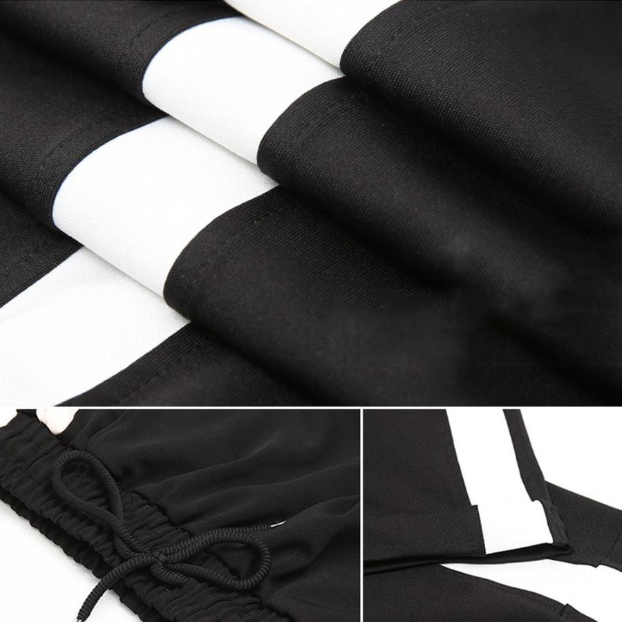 ワイドパンツ | スポーツウェア レディース 裏起毛 スェットパンツ サイドライン ルームパンツ