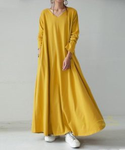 マキシ | ワンピース レディース 秋 ロングワンピース マキシワンピース 体型カバー ゆったり マキシ丈 秋冬 通勤着 可愛い 20代 トレンド 40代 30代 韓国風 50代