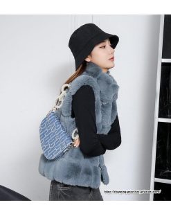 ベスト | ボリュームフェイクファーファー毛皮レディース 冬 フェイクファー 毛皮コート アウター ノースリーブ ふわふわ ジレ 前開き 秋冬