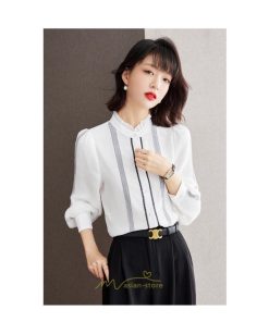 シャツ・ブラウス | ブラウス シャツ レディース 40代 上品 ブラウス きれいめ 通勤 OL ビジネス ゆったり 可愛い カジュアル 秋服 オフィス キレイめ レース 20代30代50代