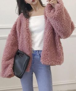 ジャケット・ブルゾン | ボアジャケットレディースふんわりブルゾン