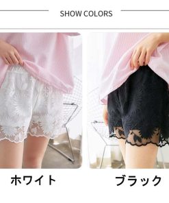 スキニーパンツ | 安全パンツ短パン 肌着 レース インナーパンツ ショートパンツ 下着 ペチパンツ レディース
