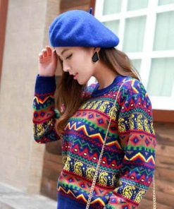 ベレー帽 | ベレー帽ニット/レディース帽子秋冬帽子レディースベレー帽全14色イエロー