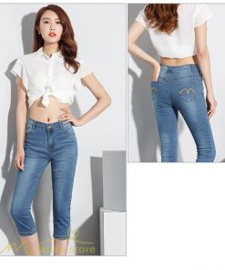 ジーンズ、デニム | パンツ デニム ジーンズ 7分丈 着痩せ レディース 無地 新作 ハイウエスト スキニーパンツ 着回し きれいめ 通勤通学 美脚 アウトドア お出かけ ポケット 定番