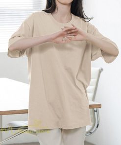 ｔシャツ・カットソー | Tシャツ 半袖 レディース トップス 無地 9色 ゆったり お出かけ スポーツ 日常 夏 丸首 春夏新作 コットン 可愛い クルーネック おしゃれ シンプル