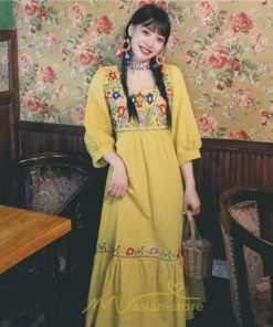 マキシ | ワンピース レディース ロングワンピース Aライン 花柄 カジュアル きれいめ 大人 ワンピ 長袖 夏秋 パーティー 夏 通勤 ガーリー 秋 着痩せ リゾート 旅行