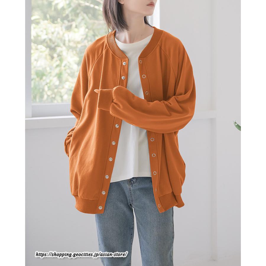 コート・ジャケット | コクーン2WAYカーデ カーディガン レディース 長袖 ジャケット アウター ゆったり コート 秋冬 スタンドカラー 前後 ミドル丈 ボタン ポケット トレーナー