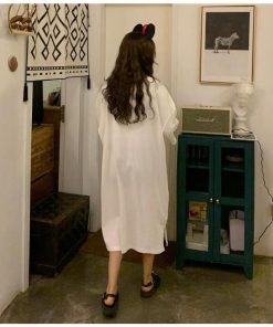 ｔシャツ・カットソー | ティーシャツワンピ ビックティーシャツ Tシャツワンピース ロングティーシャツ レディース ロングt 夏新作 春夏 Tシャツ 大きいサイズ ロンT トレンド