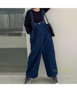 オーバーオール サロペット | オーバーオール レディース デニムサロペット サロペットパンツ 秋服 ボトムス オールインワン ゆったり 通勤通学 ガウチョパンツ ワイドパンツ サロペット