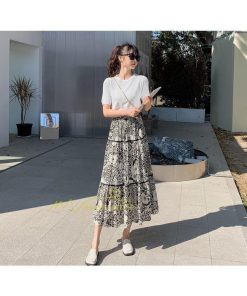 スカート | ロング 花柄 柔らか ボトムス レディース ロングマキシ丈 シンプル 無地 カジュアル 着痩せ コーデ 春 30代 秋20代 40代 夏 通勤通学 50代