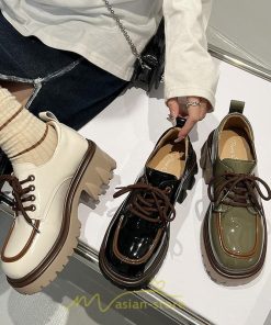 ローファー | レディース 厚底 厚底靴 韓国 おしゃれ 個性的 かわいい 軽量 美足 脚長 シューズ 送料無料 10代20代30代40代 靴 ガールズ 派手