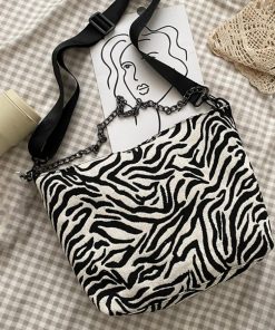 ショルダーバッグ | ゼブラ柄 レディース
