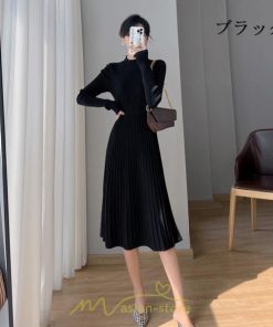 ニットワンピース | ワンピース 秋 秋服 レディース ニット ロングワンピース ロング 長袖 冬 冬服 可愛い フェミニン 20代30代40代50代 上品 送料無料 エレガント 高級感