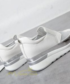 スニーカー | スリッポン レディース おしゃれ 紐なし インソール スリッポン大人カジュアル 厚底スリッポン ローカットスニーカーレディース 厚底スニーカー