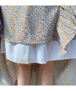 スカート | シフォンスカートマキシスカートフレアシフォンマキシ丈スカート夏 リゾートウエストゴムロングスカート結婚式 20代30代40代50代 カジュアル 不規則