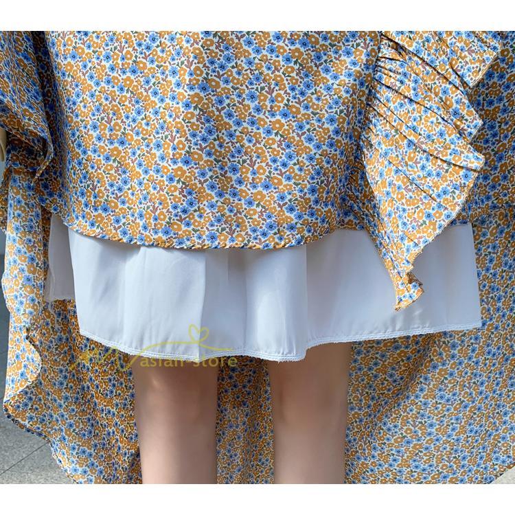 スカート | シフォンスカートマキシスカートフレアシフォンマキシ丈スカート夏 リゾートウエストゴムロングスカート結婚式 20代30代40代50代 カジュアル 不規則