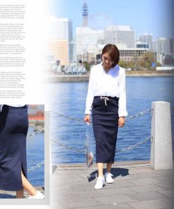 ロングスカート | タイトスカート ミモレ丈スカート リブスカート スリット スカート