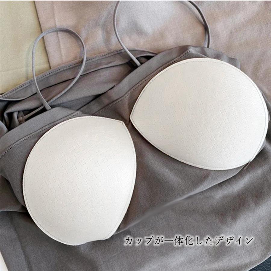 キャミソール | カップ付き レディース韓国