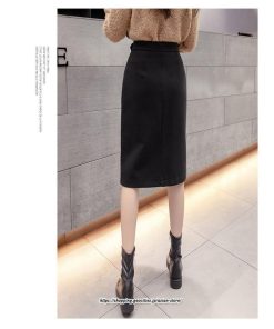 スカート | レディース 40代 50代 60代 ファッション おしゃれ 女性 上品 スリット ラシャ あったか 30代 40代 レディース 50代 60代 秋 着痩せ 冬