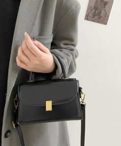 ショルダーバッグ | レトロショルダーバッグPUレザー2way