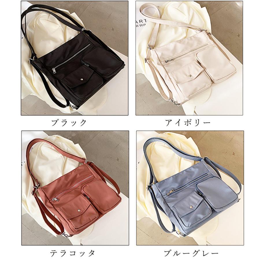 ショルダーバッグ | ナイロン無地 大容量