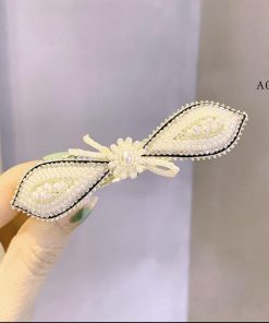 その他アクセサリー | リボンバレッタ 髪飾り ヘアアクセサリー